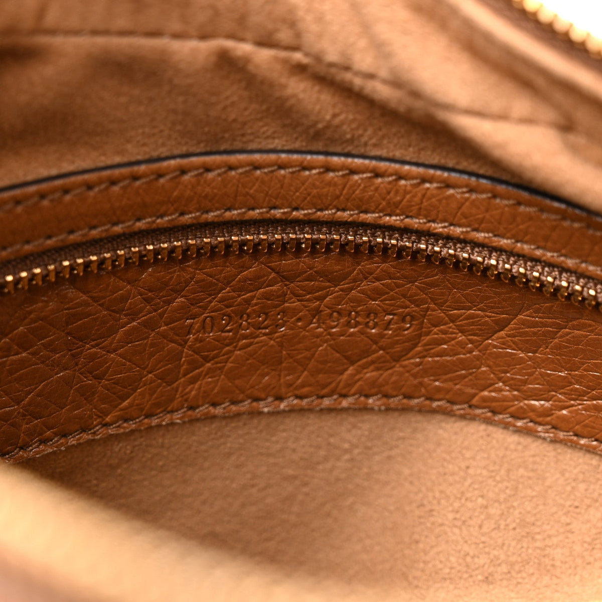 Large Shoulder Bag - Brown