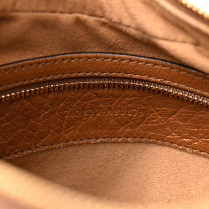 Large Shoulder Bag - Brown
