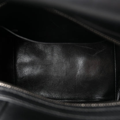 Small Calfskin Handbag - Black