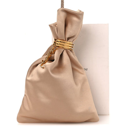 Satin Evening Pouch Nude Baby Nude Pouch