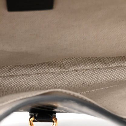 Medium Calfskin Hobo Bag - Black