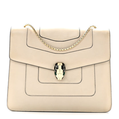 Calfskin Crossbody Bag - White
