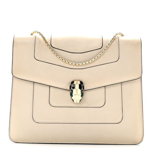 Calfskin Crossbody Bag - White