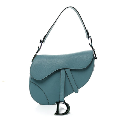 Calfskin Handbag - Blue