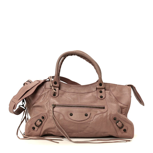 Agneau Classic Hardware Part Time Parme Handbag
