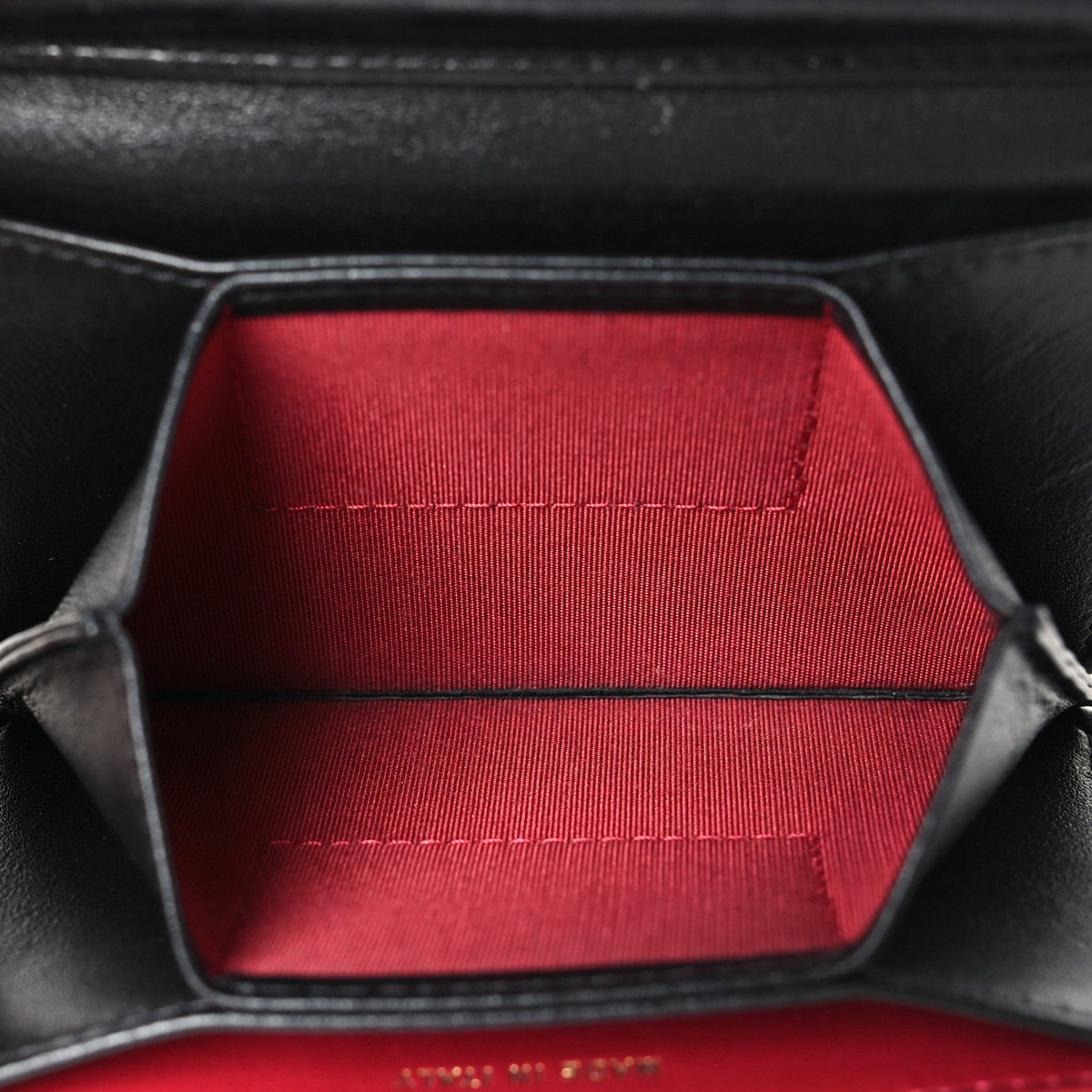 Quilted Lambskin Clutch Bag - Black