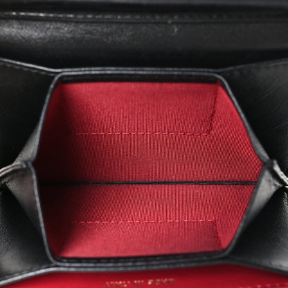 Quilted Lambskin Clutch Bag - Black