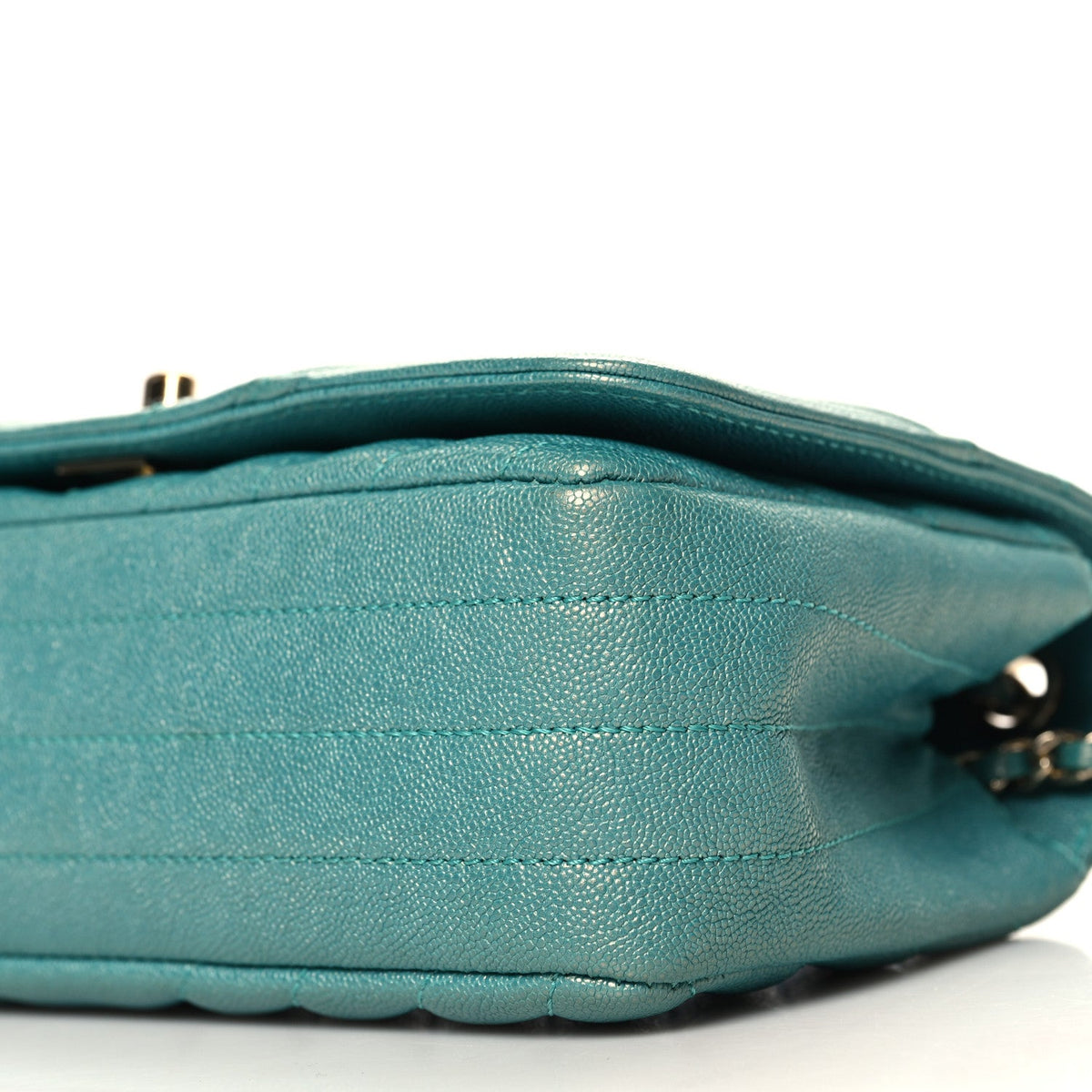 Small Quilted Caviar Flap Shoulder Bag