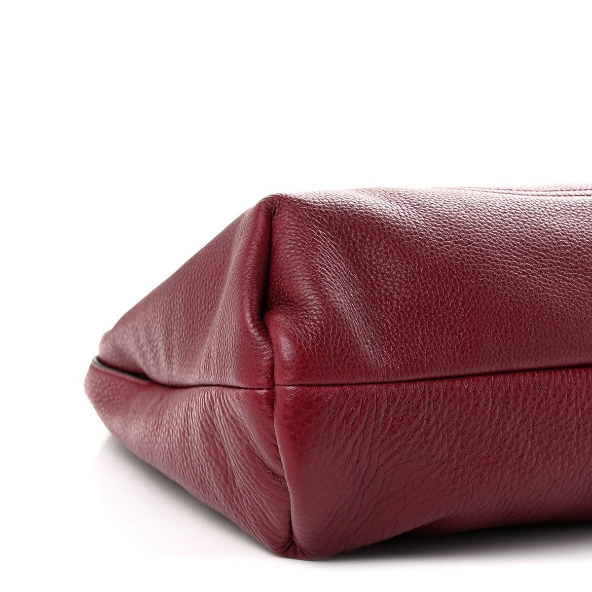 Maxi Calfskin Shoulder Bag - Red