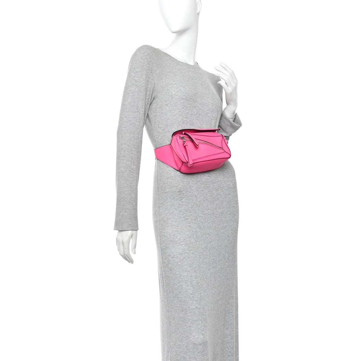 Mini Calfskin Handbag - Pink
