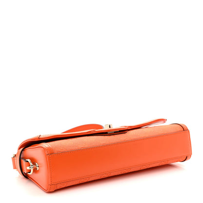 Small Calfskin Shoulder Bag - Red