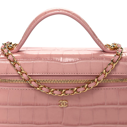 Calfskin Handbag - Pink