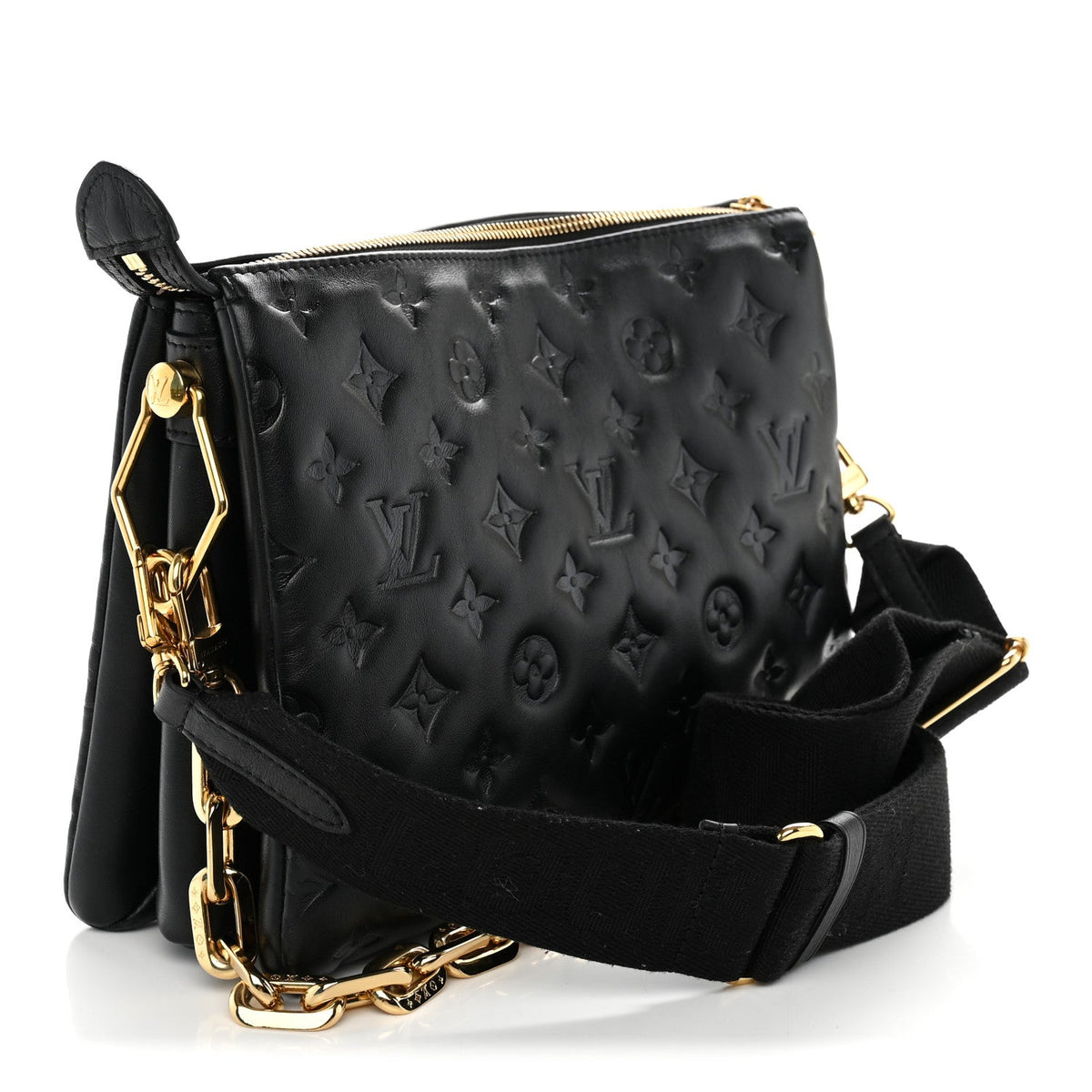 Lambskin Handbag - Black