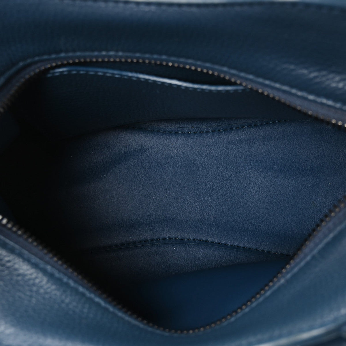 Mini Calfskin Handbag - Blue