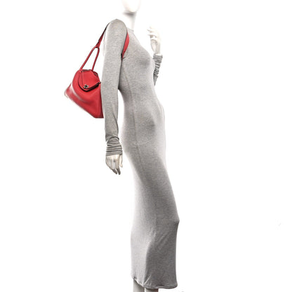 Taurillon Clemence Lindy 26 Rose Jaipur Handbag