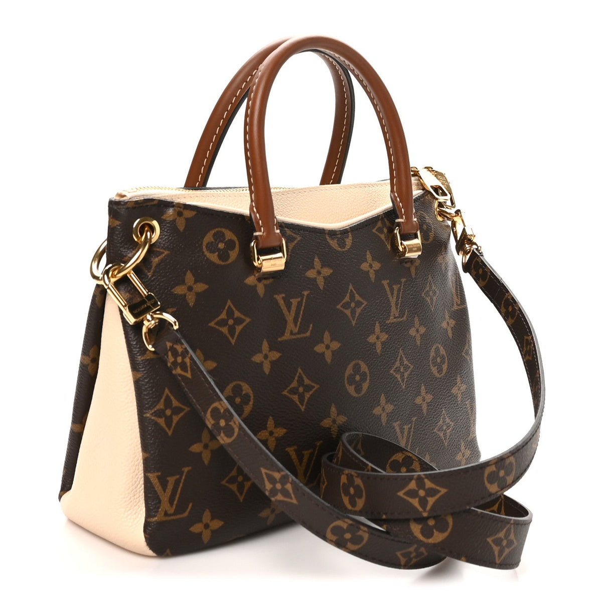 Monogram Pallas Full Bb Creme Handbag