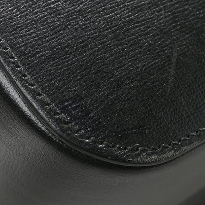 Large Calfskin Handbag - Black