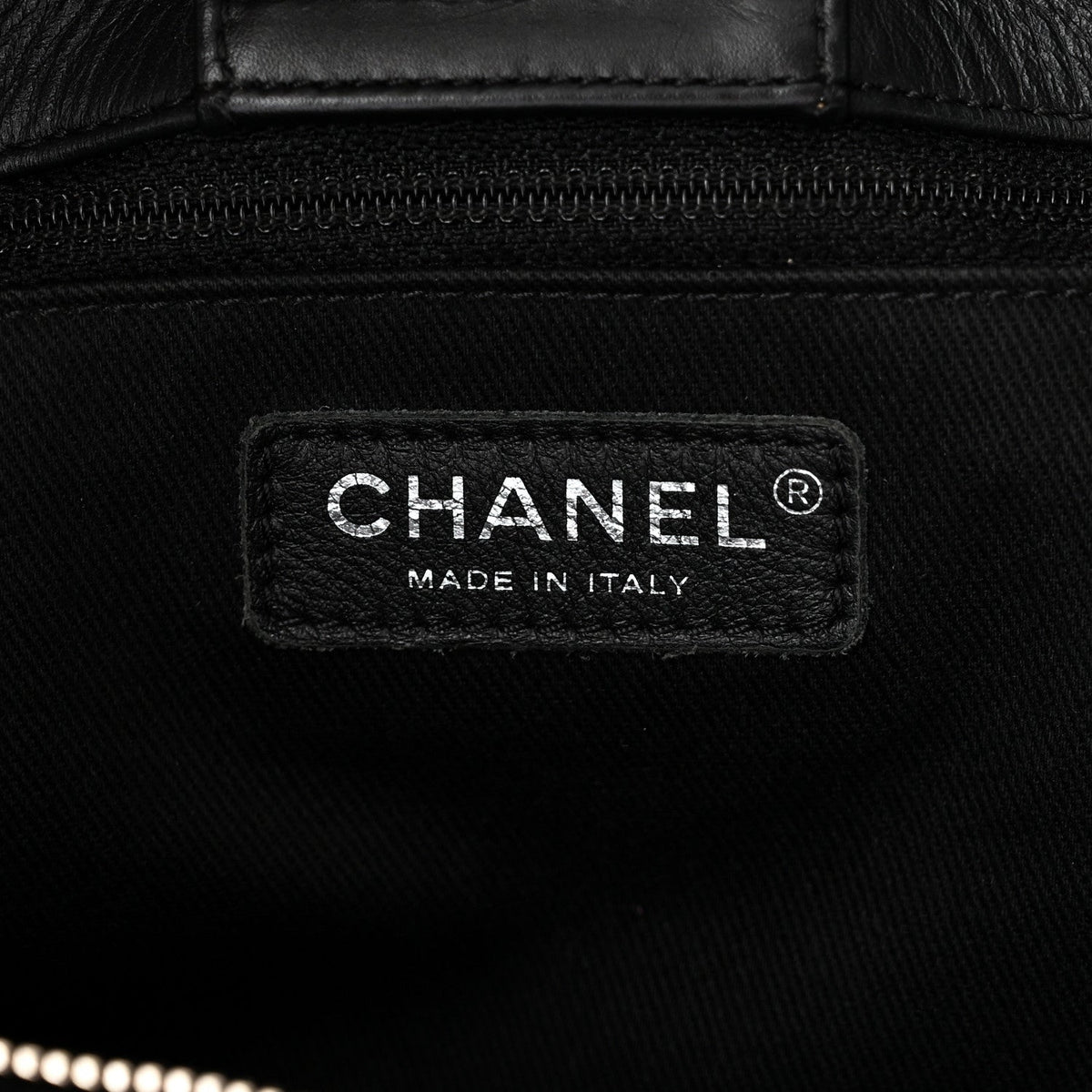 Calfskin Tote Bag - Black