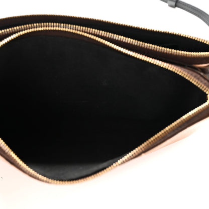 Reverse Monogram Giant Double Zip Pochet Handbag