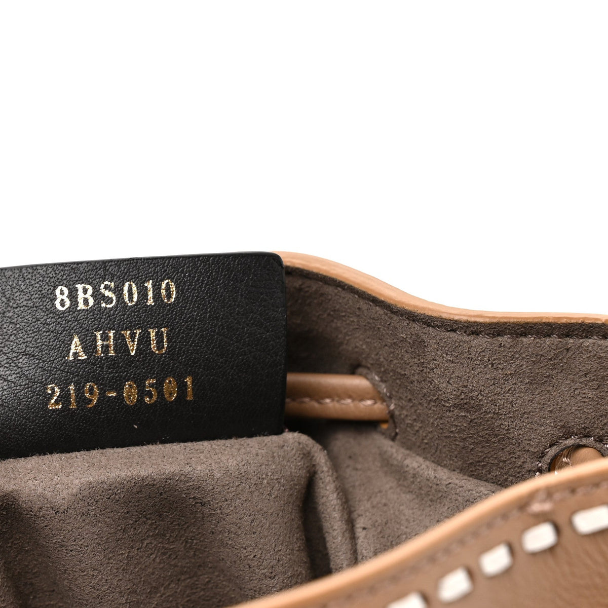 Mini Shearling Bucket Bag