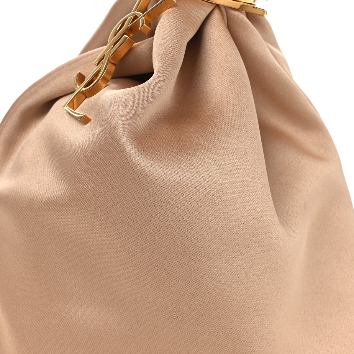 Satin Evening Pouch Nude Baby Nude Pouch
