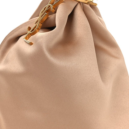 Satin Evening Pouch Nude Baby Nude Pouch