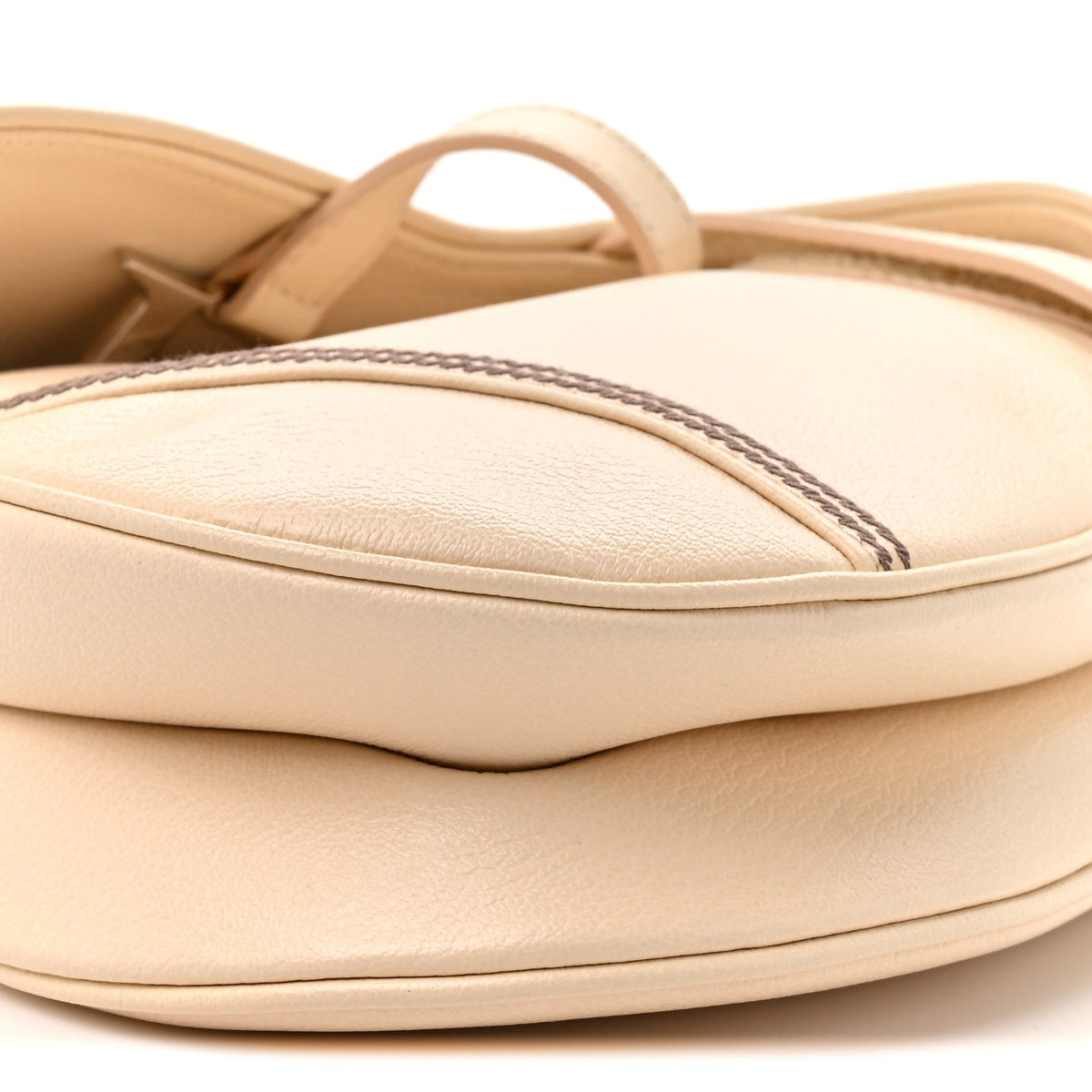 Calfskin Handbag - Beige