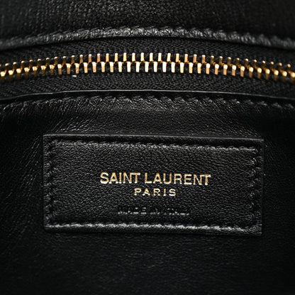 Calfskin Satchel Bag - Black
