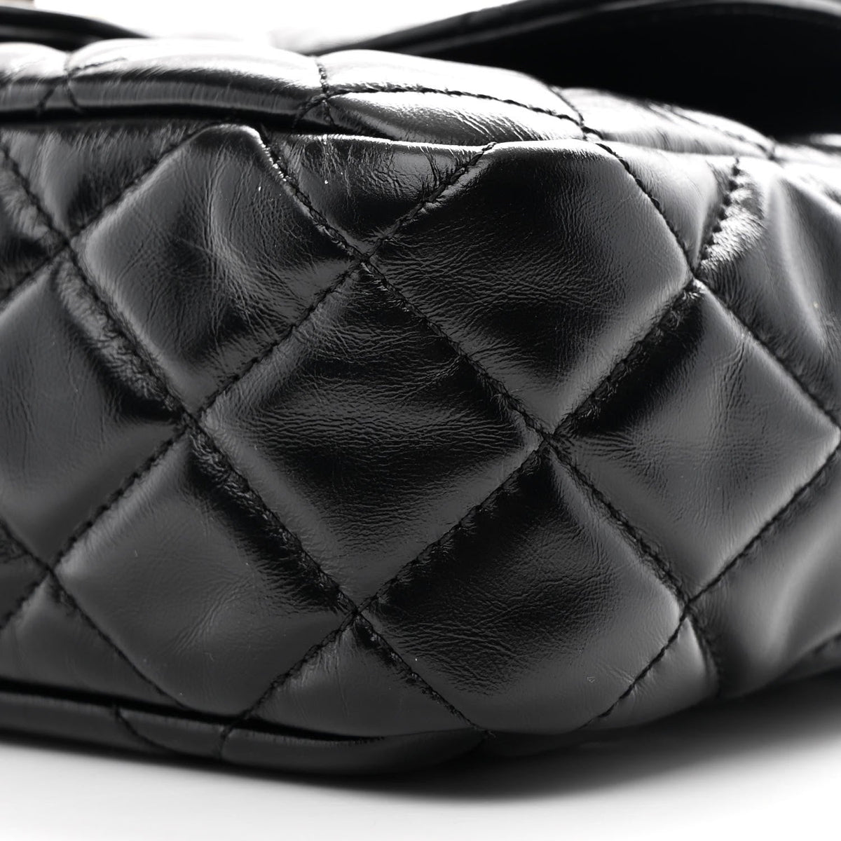 Quilted Calfskin Hobo Bag - Black
