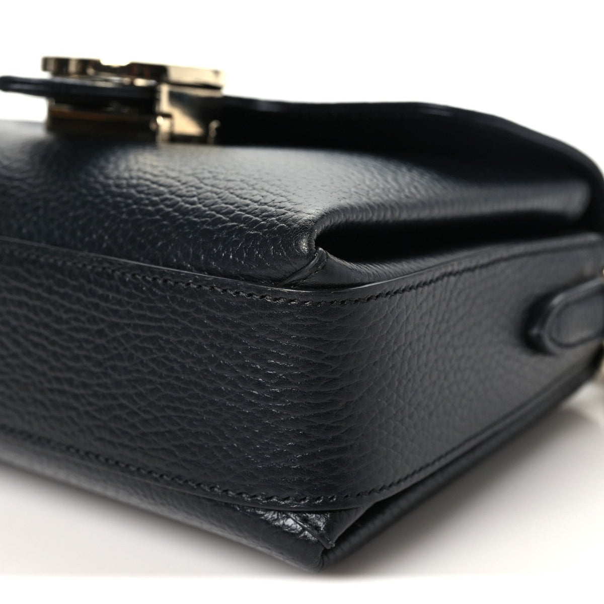 Calfskin Crossbody Bag - Black