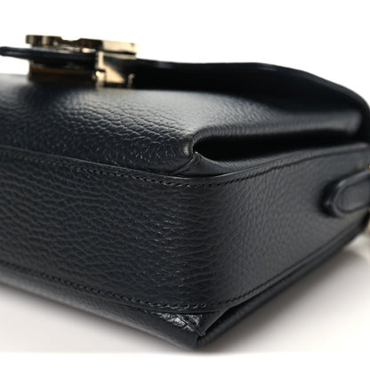 Calfskin Crossbody Bag - Black