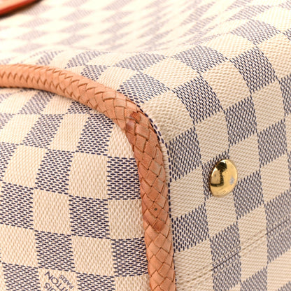 Damier Azur Propriano Rose Ballerine Handbag