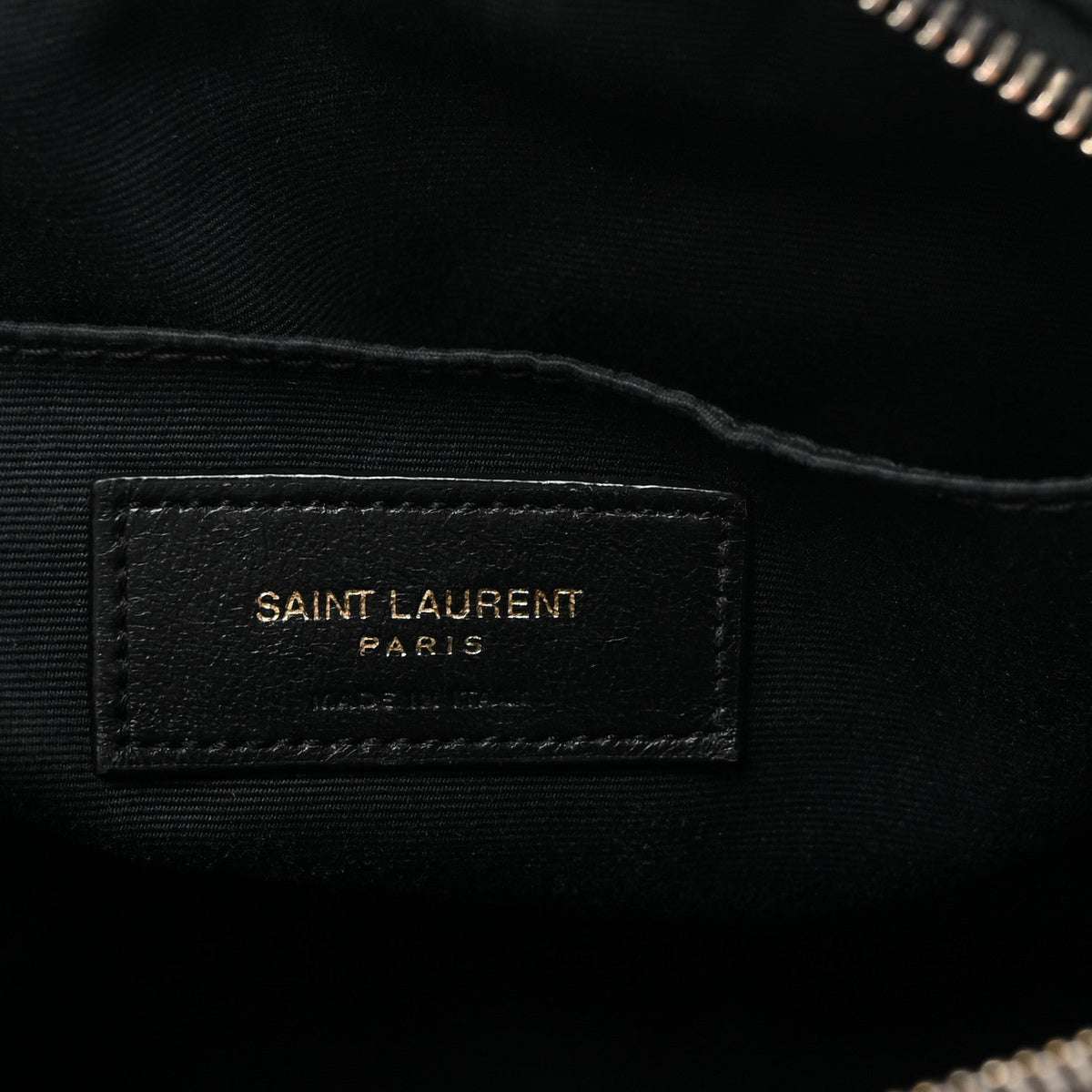Calfskin Crossbody Bag - Black