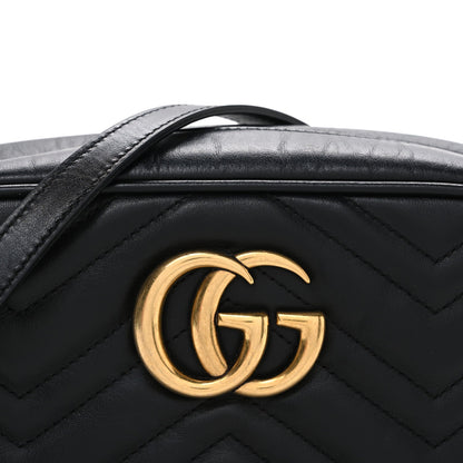 Small Calfskin Shoulder Bag - Black