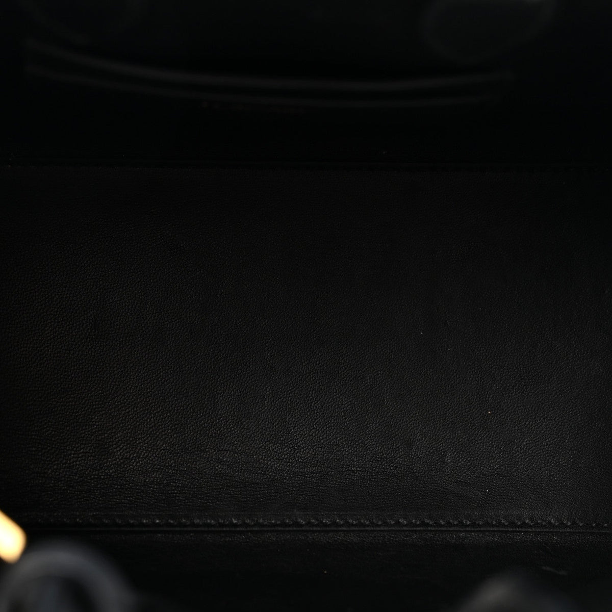 Mini Calfskin Handbag - Black