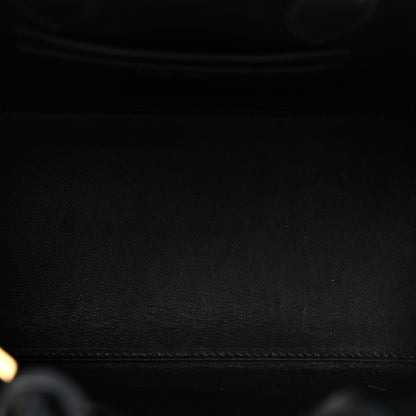 Mini Calfskin Handbag - Black