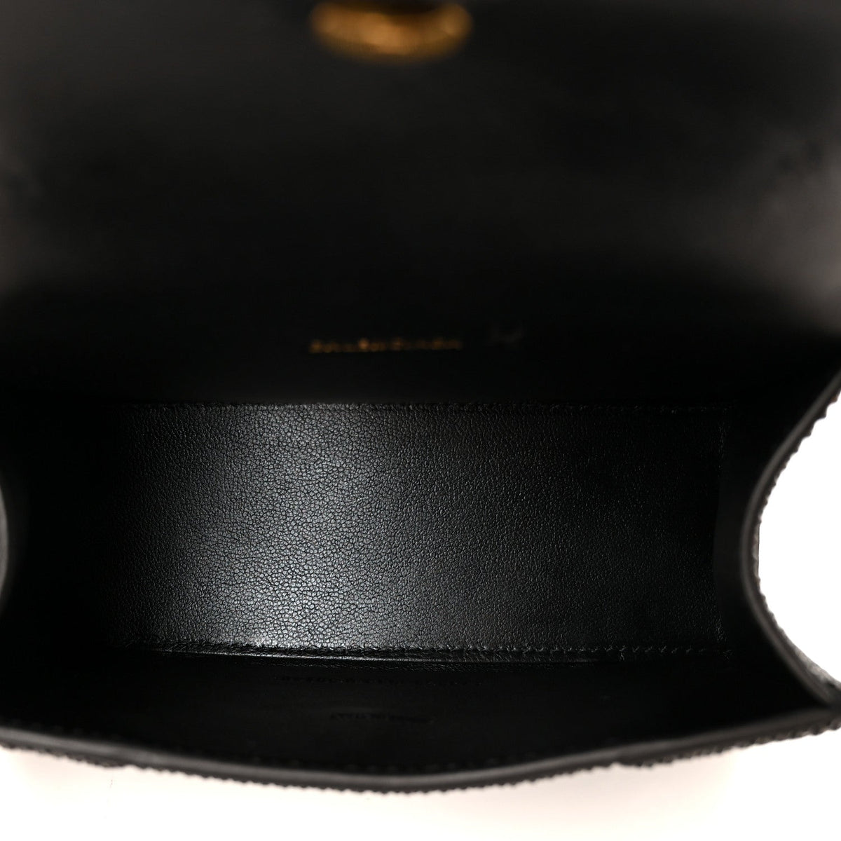 Suede Handbag - Black