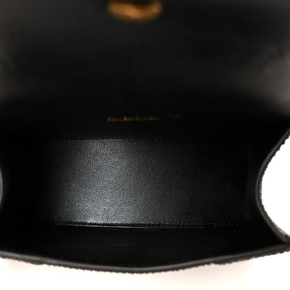 Suede Handbag - Black