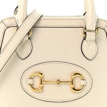 Mini Calfskin Handbag - White