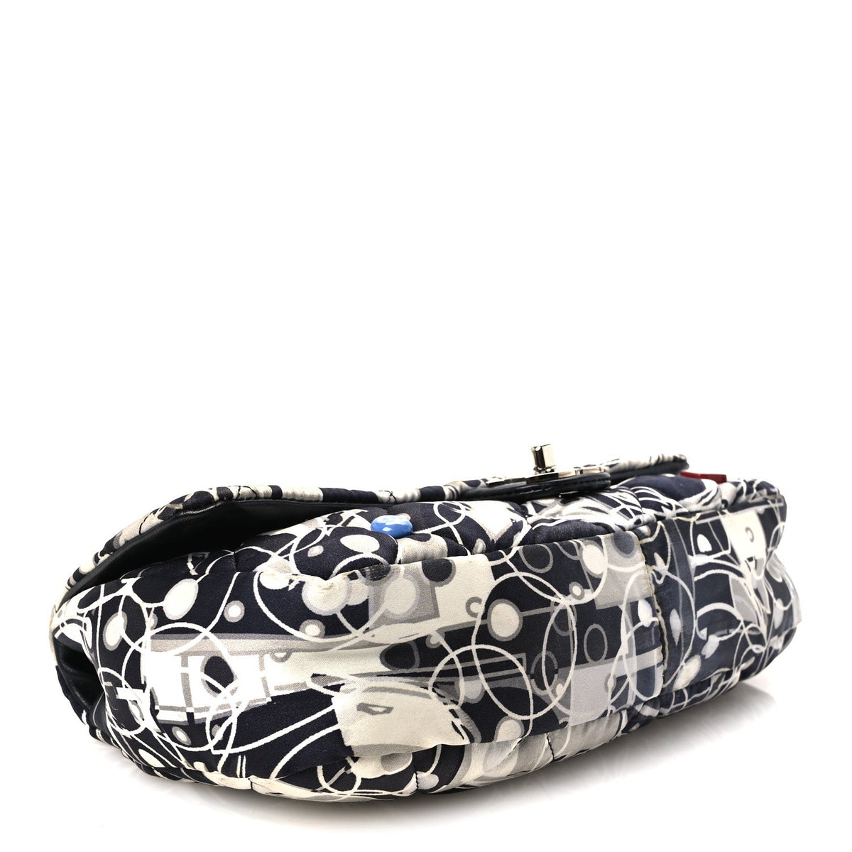 Medium Quilted Flap Shoulder Bag - Black