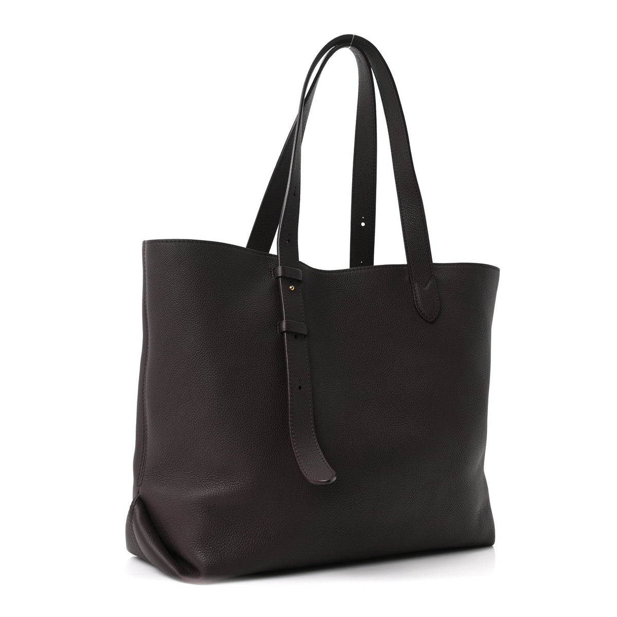 Calfskin Handbag - Chocolate