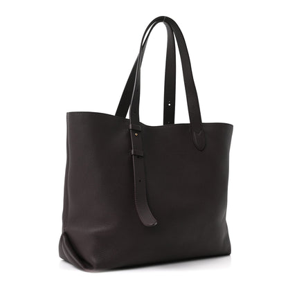 Calfskin Handbag - Chocolate