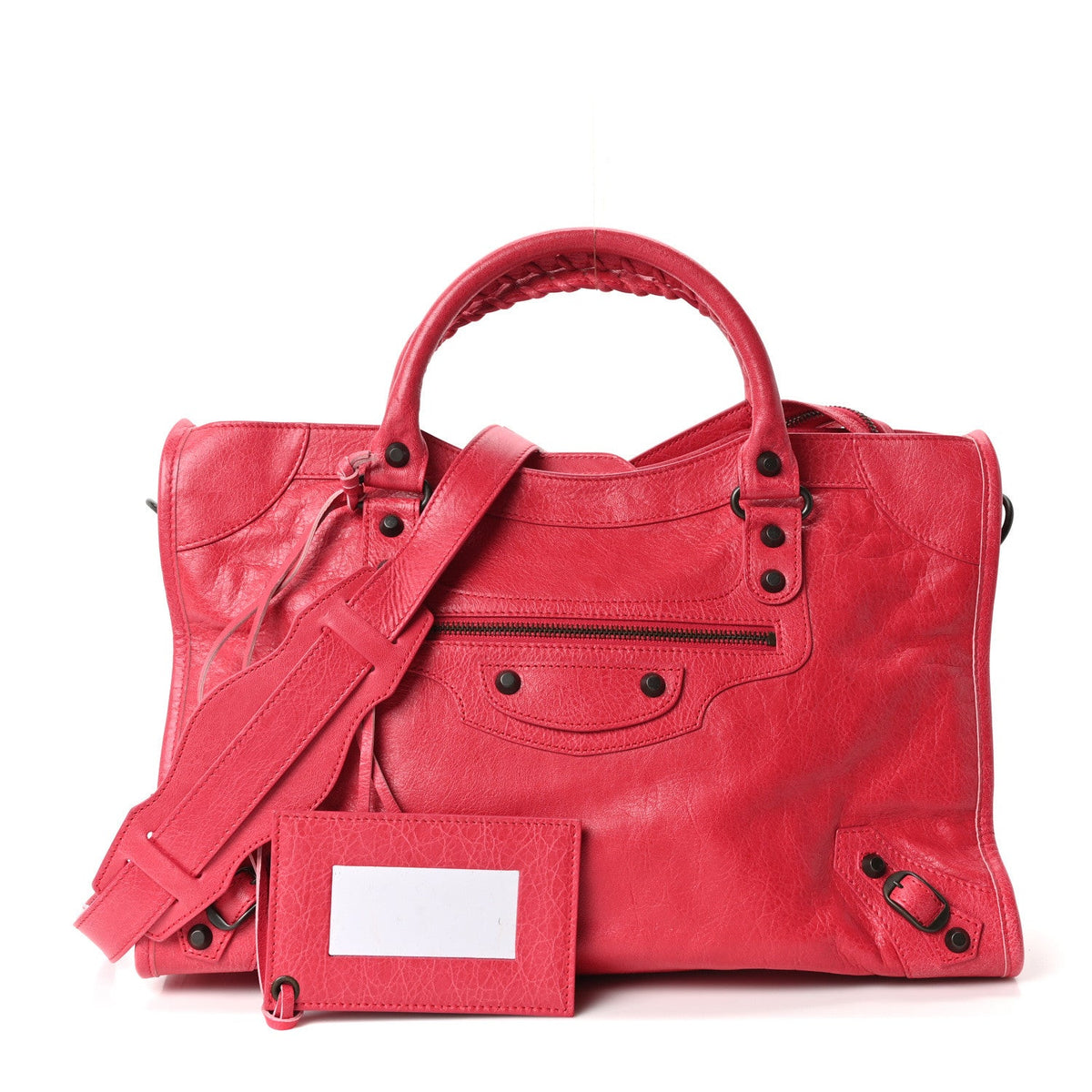 Agneau Classic Hardware City Rose Thulia Handbag