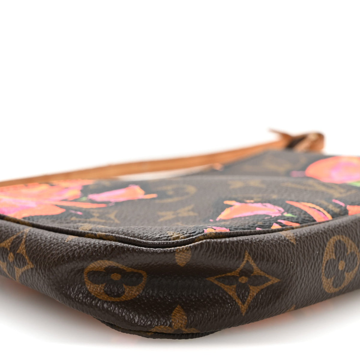 Monogram Roses Pochette Accessories Handbag