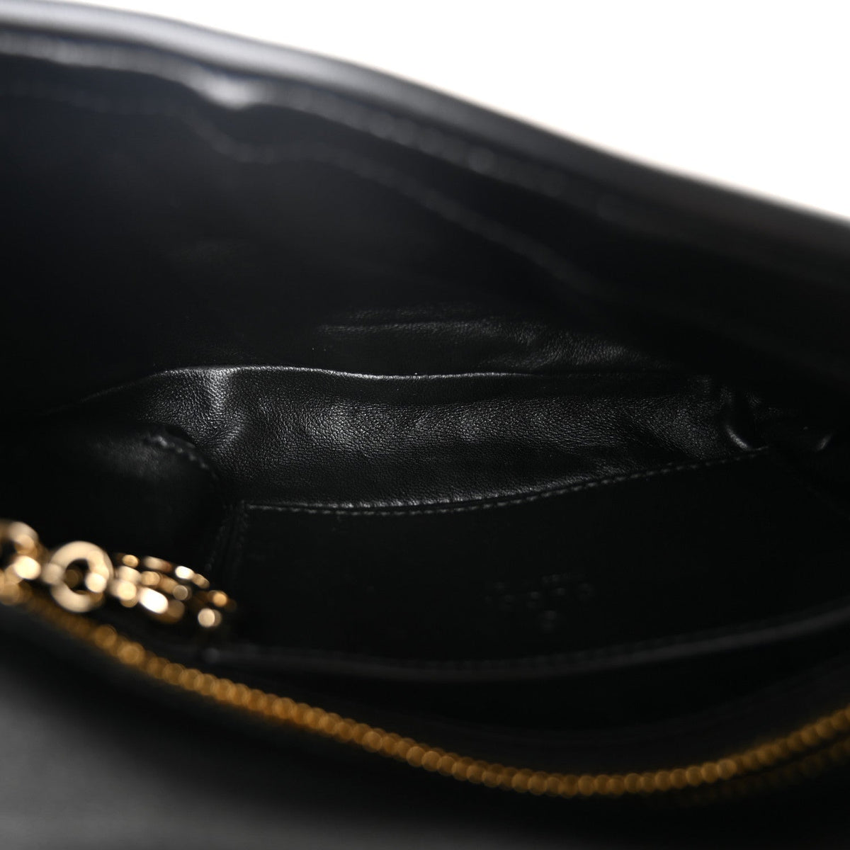 Mini Lambskin Shoulder Bag - White