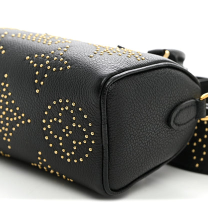 Nano Calfskin Handbag - Black