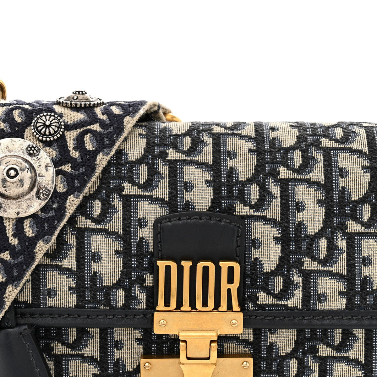 Small Flap Shoulder Bag - Blue
