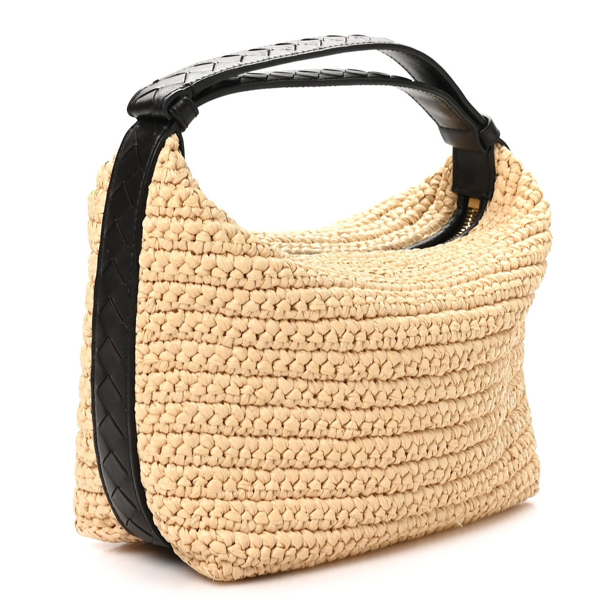 Mini Nappa Handbag - Natural