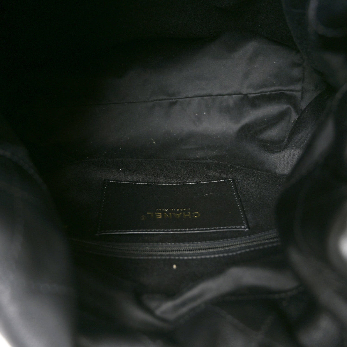 Small Quilted Calfskin Hobo Bag - Black