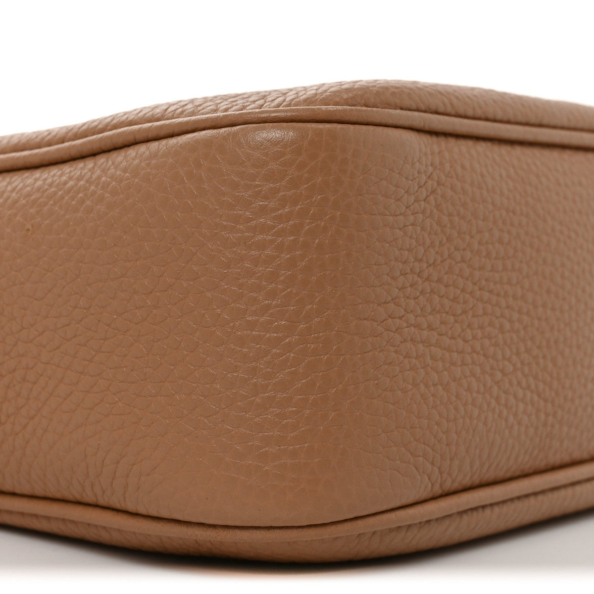 Small Calfskin Handbag - Beige
